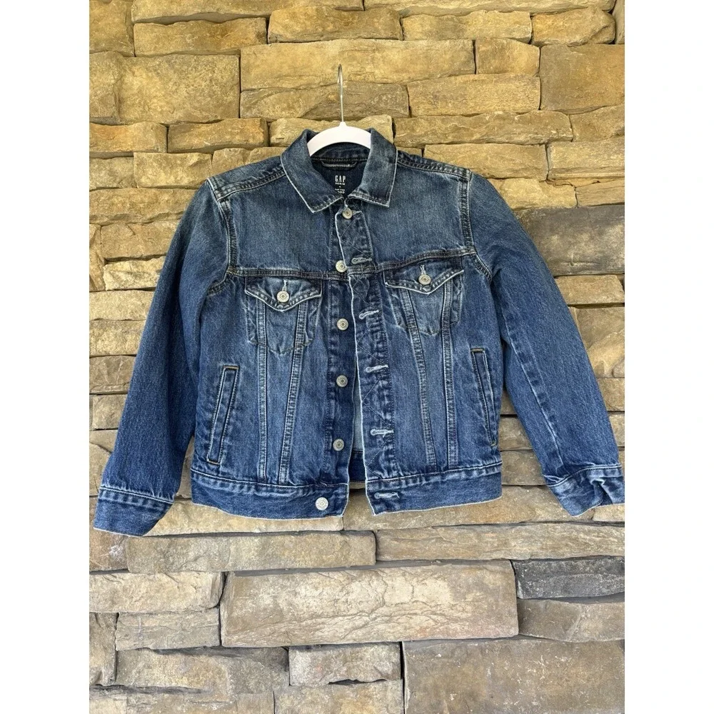 GAP For Good Denim Jean Jacket‎ Blue Girl's Size Medium